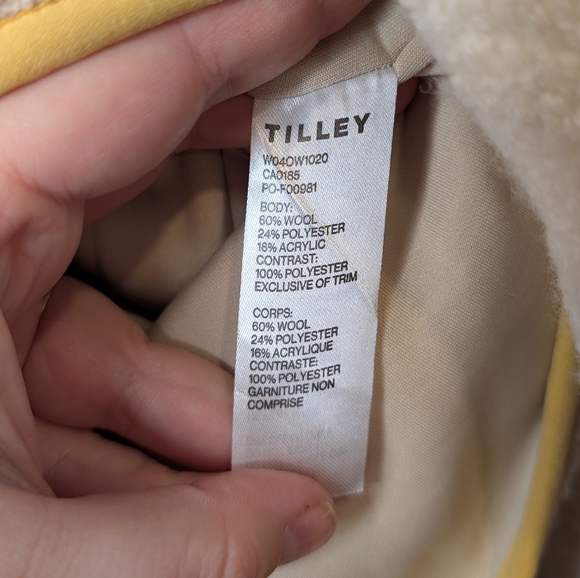 Tilley Colour-Block Sherpa Popover Fleece Size S/P Like New - Picture 8 of 10